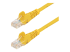 StarTech.com 0.5m Yellow Cat5e / Cat 5 Snagless Ethernet Patch Cable 0.5 m - Right-angle