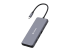 Verbatim - Hub - 2 x HDMI + 1 x VGA + 7 x USB + 1 x 1 Gigabit Ethernet - Left-angle