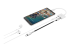 Cygnett Essential - USB-C to headphone jack / charging adapter - Right-angle