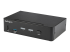 StarTech.com 2 Port DisplayPort KVM Switch, 4K 60Hz, Single Display, Dual Port UHD DP 1.2 USB KVM Switch with Integrated USB 3.0 Hub and Audio, Dell, HP, Apple, Lenovo, TAA Compliant - Right-angle