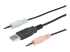 StarTech.com 2 Port DisplayPort KVM Switch, 4K 60Hz, Compact Dual Port UHD DP 1.2 USB Desktop KVM Switch w/ Integrated 4ft Cables & Audio, Bus Powered & Remote Switching, MacBook ThinkPad - Close up