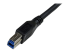 StarTech.com 1m Black SuperSpeed USB 3.0 Cable - Close up