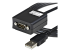 StarTech.com 6 ft Professional RS422/485 USB Serial Cable Adapter w/ COM Retention (ICUSB422) - Right-angle