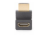 StarTech.com Down Angle HDMI 2.0 Adapter, 90-Degree HDMI Port Saver, M/F - Back