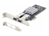 StarTech.com 2-Port GbE SFP Network Card, PCIe 2.0 x1, Intel I350-AM2 2x 1GbE Controller, 1000BASE Copper/Fiber Optic, Dual-Port Gigabit Ethernet NIC, Desktop/Server Backplanes - Left-angle