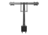 StarTech.com Desk Mount Dual Monitor Arm with USB & Audio, Slim Full Motion Adjustable Dual Monitor VESA Mount for 32" Displays (8kg/screen), Ergonomic Articulating, Desk Clamp or Grommet - Back