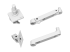 Ergotron LX Pro - Mounting kit (monitor arm) - Multi-angle