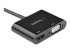 StarTech.com DisplayPort to HDMI VGA Adapter, DisplayPort 1.2 HBR2 to HDMI 2.0 (4K 60Hz) or VGA 1080p Converter Dongle, DP to HDMI or VGA Monitor Adapter, Digital Video Display Adapter - Close up