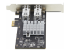StarTech.com 2-Port GbE SFP Network Card, PCIe 2.0 x1, Intel I350-AM2 2x 1GbE Controller, 1000BASE Copper/Fiber Optic, Dual-Port Gigabit Ethernet NIC, Desktop/Server Backplanes - Right side