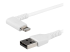 StarTech.com 3ft (1m) Durable USB A to Lightning Cable, White 90° Right Angled Heavy Duty Rugged Aramid Fiber USB Type A to Lightning Charging/Sync Cord, Apple MFi Certified, iPhone 12 Pro - Right-angle