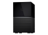 WD My Book Duo WDBFBE0280JBK - Right-angle