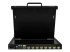 StarTech.com 8 Port Rackmount KVM Console with 6ft Cables, Integrated KVM Switch with 17" LCD Monitor, Fully Featured 1U LCD KVM Drawer- OSD KVM, Durable 50,000 MTBF, USB + VGA Support - Back