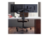 Ergotron LX - Mounting kit (articulating arm, extension, base, 2-piece desk clamp, dual displays bow, 2 pivots, 8" pole) - Back