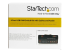 StarTech.com 4 Port Black USB KVM Switch Kit with Cables and Audio - Front