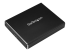 StarTech.com Dual-Slot Hard Drive Enclosure for M.2 SATA SSDs - Left-angle