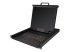 StarTech.com Rackmount KVM Console, Single Port VGA KVM with 19" LCD Monitor for Server Rack, Fully Featured Universal 1U LCD KVM Drawer with Cables & Hardware, USB Support, 50,000 MTBF - Right-angle