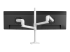 Ergotron LX - Mounting kit (dual stacking arm, tall pole) - Back