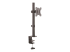 StarTech.com Single Monitor Desk Mount, Single Screen Heavy Duty Pole Mount for up to 8kg VESA Compatible Displays, Ergonomic Height Adjustable Monitor Arm Mount, Desk Clamp/Grommet - Left-angle