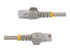 StarTech.com 50cm CAT6 Ethernet Cable, 10 Gigabit Snagless RJ45 650MHz 100W PoE Patch Cord, CAT 6 10GbE UTP Network Cable w/Strain Relief, Grey, Fluke Tested/Wiring is UL Certified/TIA - Front