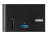 StarTech.com 2 Port Triple Monitor DisplayPort KVM Switch, 4K 60Hz UHD HDR, Desktop 4K DP 1.2 KVM with 2 Port USB 3.0 Hub (5Gbps) & 4x USB 2.0 HID Ports, Audio, Hotkey Switching, TAA - Close up