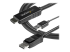 StarTech.com 2m (6ft) HDMI to DisplayPort Cable 4K 30Hz, Active HDMI 1.4 to DP 1.2 Adapter Converter Cable with Audio, USB Powered, Mac & Windows, HDMI Laptop to DP Monitor, Male/Male - Close up