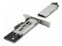StarTech.com M.2 NVMe SSD to PCIe x4 Mobile Rack/Backplane with Removable Tray for PCI Express Expansion Slot, Tool-less Installation, PCIe 4.0/3.0 Hot-Swap Drive Bay, Key Lock - Back