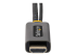 StarTech.com 1ft (30cm) HDMI to DisplayPort Adapter, Active 4K 60Hz HDMI Source to DP Monitor Adapter Cable, USB Bus Powered, HDMI 2.0 to DisplayPort Converter for Laptops/PC - Close up