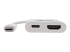 Eaton Tripp Lite Series USB C Adapter Converter 4K HDMI PD Charging USB Type C M/F White - Bottom