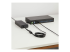 StarTech.com 16-Port Industrial USB 5Gbps Hub with Power Adapter, Metal Enclosure, Mountable, ESD Protection, Terminal Block Power, USB Charging, Dual-Host Switch - Left-angle
