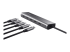 Trust Halyx - Hub - 1 x USB-C (passthrough) + 4 x USB-C 3.2 Gen 1 - Right-angle