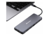 Verbatim - Hub - 2 x HDMI + 1 x VGA + 7 x USB + 1 x 1 Gigabit Ethernet - Left-angle
