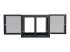 Eaton Tripp Lite Series 12U Wall Mount Rack Enclosure Server Cabinet Side Mount Wallmount - Left side