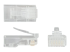 StarTech.com Cat5e RJ45 Stranded Modular Plug Connector - Multi-angle