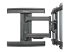 StarTech.com TV Wall Mount for up to 80 inch (110lb) VESA Mount Displays, Low Profile Full Motion Universal TV Wall Mount Bracket, Heavy Duty Adjustable Tilt/Swivel Articulating Arm - Left side