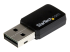 StarTech.com USB 2.0 AC600 Mini Dual Band Wireless-AC Network Adapter - Left-angle