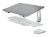 StarTech.com Laptop Stand for Desk, 5kg/11lb, Aluminum, Silver, Ergonomic - Right-angle