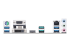 ASUS PRIME B550M-A - Motherboard - Left side