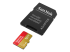 SanDisk Extreme - flash memory card - Left-angle