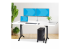 StarTech.com Computer Tower Cart Rolling CPU Caddy w/ Wheels, Adjustable - Right-angle