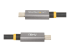 StarTech.com 3ft (1m) USB4 Cable, USB-IF Certified USB-C Cable, 40 Gbps, USB Type-C Data Transfer Cable, 100W Power Delivery, 8K 60Hz, Compatible w/Thunderbolt 4/3/USB 3.2 - Close up