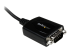 StarTech.com 1 ft USB to RS232 Serial DB9 Adapter Cable with COM Retention - Close up