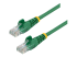 StarTech.com 0.5m Green Cat5e / Cat 5 Snagless Ethernet Patch Cable 0.5 m - Right-angle