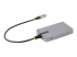 StarTech.com 4-Port USB-C Hub, USB 3.0 5Gbps, Bus Powered, USB Type-C to 4x USB-A Hub with Optional Auxiliary Power Input, Portable Desktop/Laptop USB Hub with 1ft (30cm) Attached Cable - Back