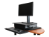 StarTech.com Height Adjustable Standing Desk Converter - Right-angle