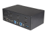 StarTech.com 2 Port Dual Monitor HDMI KVM Switch, 4K 60Hz Ultra HD HDR, Desktop 4K HDMI 2.0 KVM Switch with 2 Port USB 3.0 Hub (5Gbps) & 4x USB 2.0 HID Port, Audio, Hotkey Switching, TAA - Back