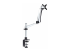 StarTech.com Monitor Desk Mount, VESA 75x75/100x100, 27/30-inch Screens - Back