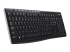 Logitech Wireless Keyboard K270 - Left-angle