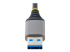 StarTech.com 4-Port USB Hub, USB 3.0 5Gbps, Bus Powered, USB-A to 4x USB-A Hub with Optional Auxiliary Power Input, Portable Desktop/Laptop USB Hub with 1ft (30cm) Attached Cable - Close up