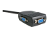 StarTech.com 2 Port VGA Video Splitter - Left-angle