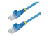 StarTech.com 0.5m Blue Cat5e / Cat 5 Snagless Ethernet Patch Cable 0.5 m - Right-angle